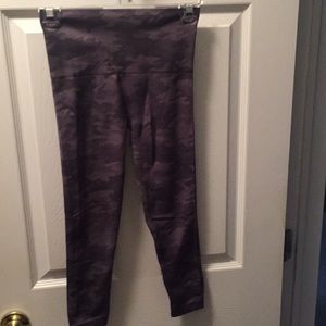 SPANX crop camo leggings